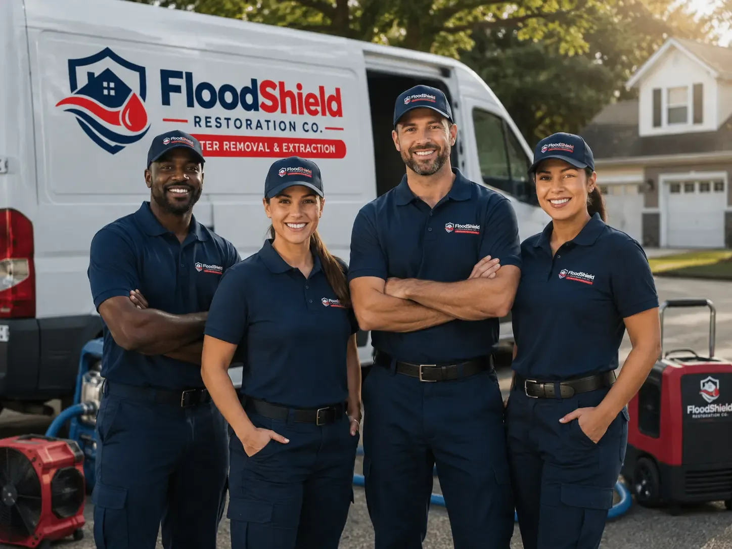 Flood Damage Restoration company in Rudolph, OH